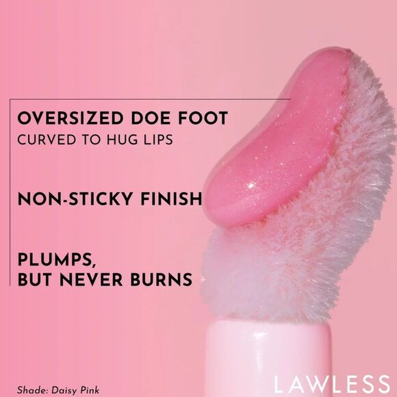 Lawless Forget The Filler Lip-Plumping Gloss - Violet Orchid - Picture 6 of 7